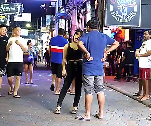 Pattaya ambling Street Nightlife 2019 (Thai girls)