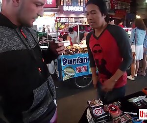 Thai girlfriend with small tits ass fucked by boyfriend