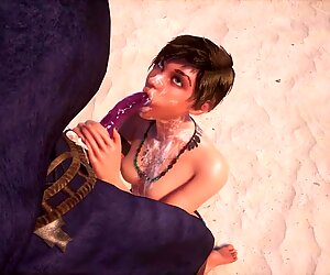 D-Fantasy 3 Captured Female Soldier