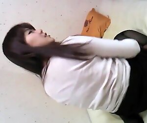 Korean Girl want to be fucked - Nylon Stockings